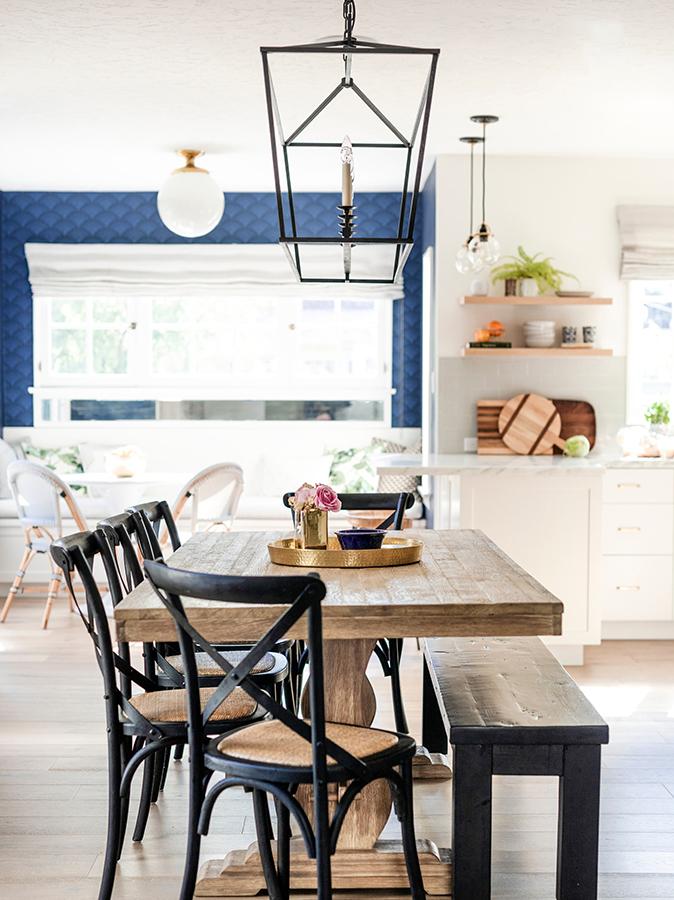 Affordable luxury dining room